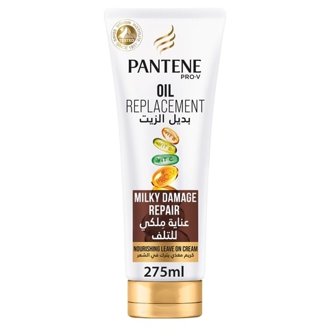 Pantene Pro-V Milky Damage Repair Oil Replacement for Damaged Hair Leave-In Conditioner 275ml