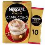 Buy Nescafe Gold Cappuccino Instant Coffee 17g x Pack of 10 in Kuwait