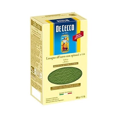De Cecco Green Lasagne 500GR