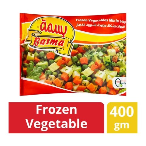 Basma Frozen Vegetables Mix For Soup - 400 gram