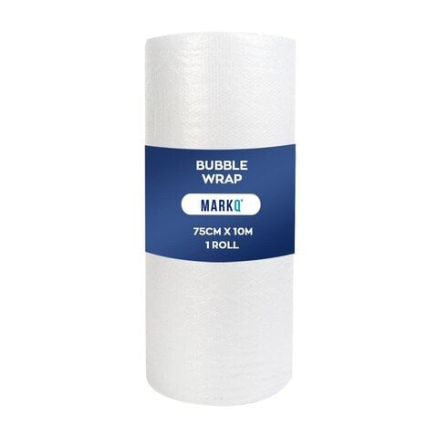 Bubble Wrap Roll, 75 cm x 10 m Air Bubble Cushioning Wrap for Packaging, Shipping, Mailing, Packing and Moving Supplies