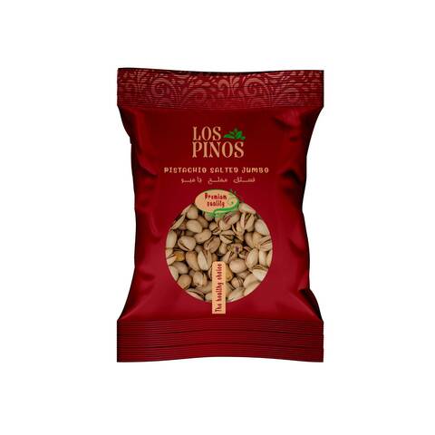 Los Pinos Roasted and Salted Jumbo Pistachios 300g Online | Carrefour UAE