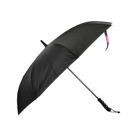 Biggdesign Moods Up Reverse Umbrella For Rain, Robust, Lightweight, Inverted Umbrellas For Rain, Windproof, 8 Ribs, Upside Down Umbrella Inverted for Women and Men, Black/Purple, &Oslash; 43 in