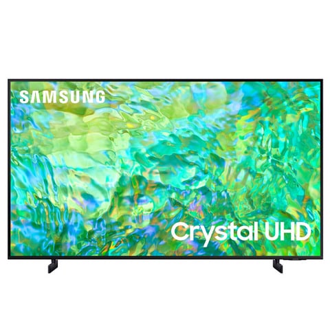 Samsung Smart TV, Crystal UHD 4K, CU8000, 55 Inch, Titan Gray, 2023, Crystal Processor 4K, Airslim, Dynamic Crystal Color, UA55CU8000UXZN