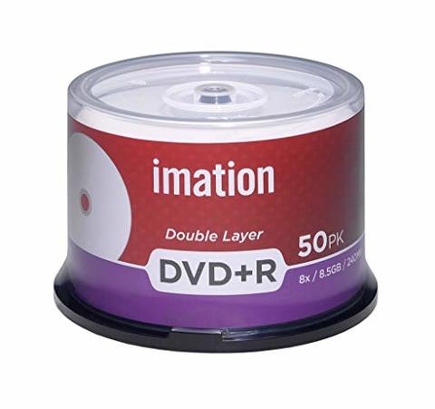 Buy 0 Pack Imation Dvd R Dl Dual Layer 8x 8 5gb Dvd Plus R Double Layer White Inkjet Hub Printable Blank Media Data Movie Game Recordable Disc Online Shop Electronics Appliances