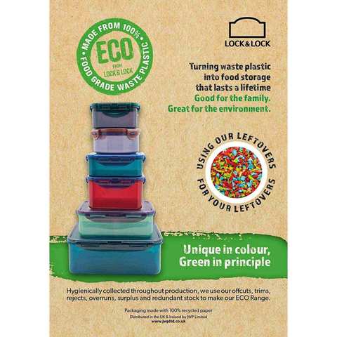 Lock And Lock Eco Round Food Container 700ml