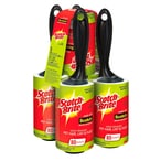 Buy Scotch Brite 3M Lint Roller 80 Sheets Value Pack (10.1 cm x 13.4 m, Pack of 5) - Easily Removes Pet Hair, Lint  Fuzz. in UAE