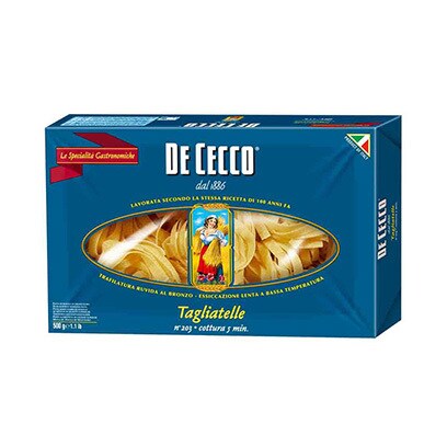 De Dasta Cecco Pasta Tagliatelle 500GR