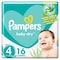 Pampers Baby-Dry Taped Diapers WIth Aloe Vera Lotion   Size 4 (9-14kg) 16 Diapers