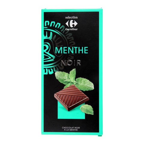 Carrefour Mint Dark Chocolate 100g
