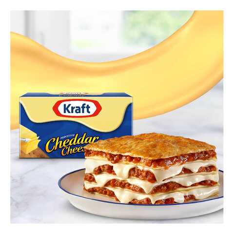 Kraft Processed Cheddar Cheese Block 250g