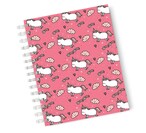 Buy Loud Universe Hardcover Notebook Unicorn Pattern Cute Unicorn Spiral Notebook with Premium High Quality Paper A5 Size in UAE