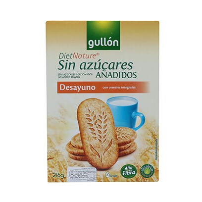 Gullon Diet Nature Biscuit Break Sugar Free 216 Gram