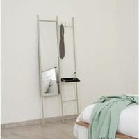PAN Home Videsha Standing Mirror Solid Wood - Beige