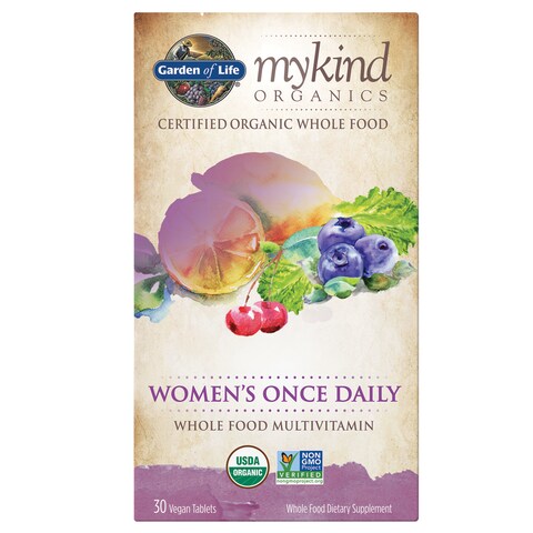 Mykind Organics Women&rsquo;S Once Daily Multi 60 Tablets