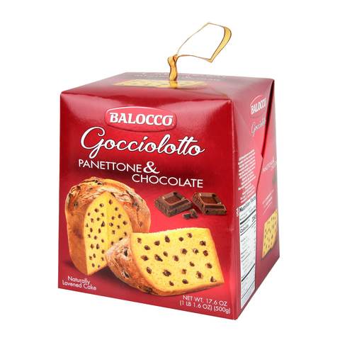 Buy Balocco panettone cake with chocolate 500 g in Saudi Arabia