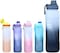 Sports water Bottle, BPA Free, Leak-proof, Shatterproof &amp; Toxic Free (Grey)