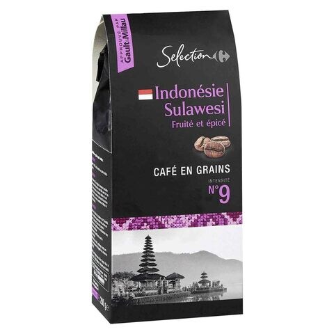 Carrefour Selections Indonesia Sulawesi N Degree Coffee Beans 200g