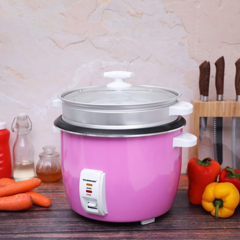 Olsenmark Omrc2183 Automatic Rice Cooker, 3L - 3 In 1 - Keep Warm Upto Long Hours - Non-Stick Coated Inner Pot For Easy Cleaning - Cook And Automatic Keep Warm Function, 2 Years Warranty
