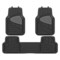 Mb 4 Pc Car Mat Set Grey (6003)