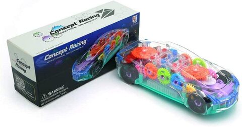 Generic Battery Operated Transparent Crystal Car