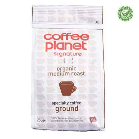 Coffee Planet Signal Organic Medium Roast Ground Coffee 250g