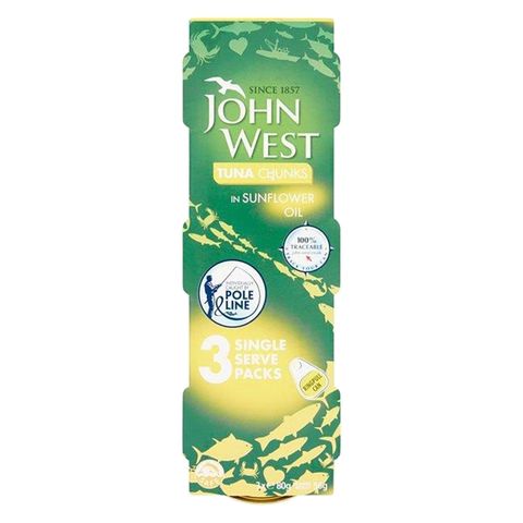 John West Tuna Chunk In Sunflower Oil 80g
