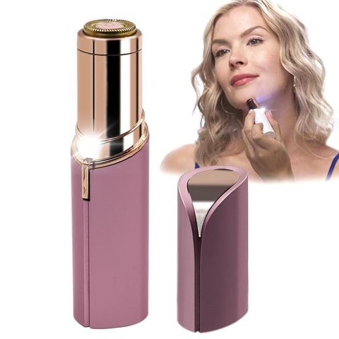 COOLBABY-Portable Electric Painless Hair Removal For Body Facial Epilator Lipstick Neck Leg Shaving Hair Remover Tool