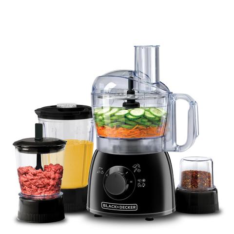 Black+Decker Food Processor 400W KR43-B5 Black