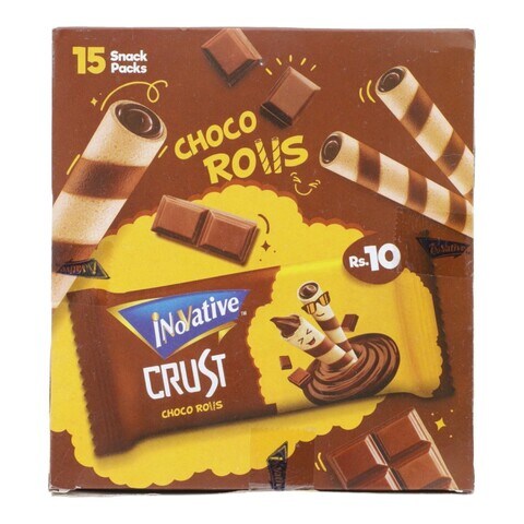 Inovative Crust Choco Rolls 15 pcs 195 gr