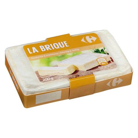 Carrefour Cow Brick Pack 200g