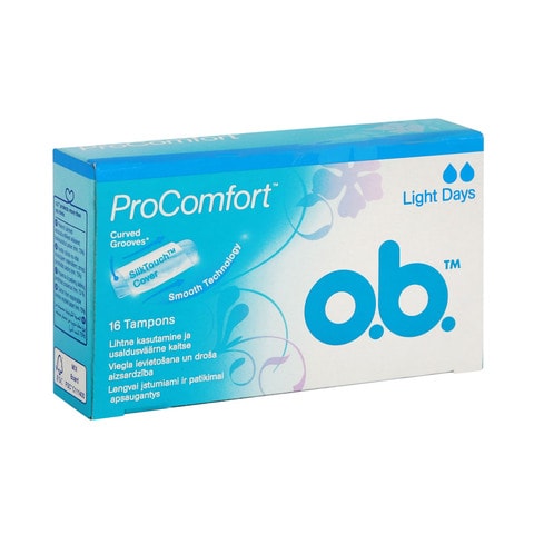 Ob Pro Comfort Tampon Mini 16 Pieces (Pack of 2) by Ob PRO Comfort