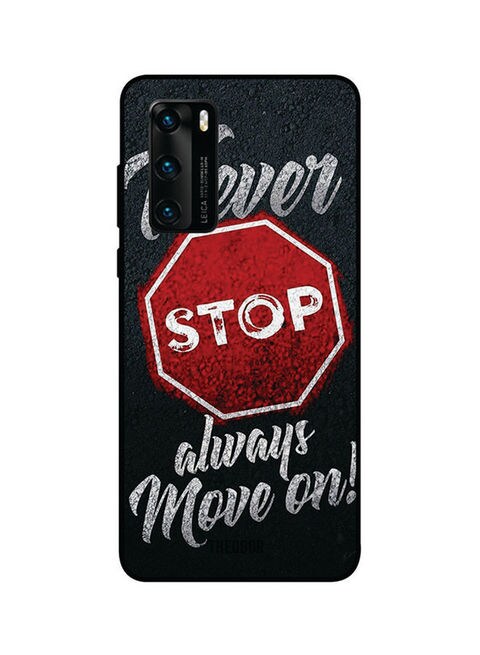 Theodor - Protective Case Cover For Huawei P40 Black/Grey/Red