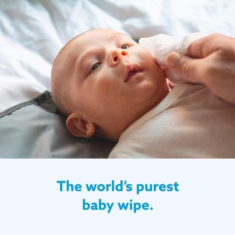 Buy Water Wipes Purest Baby Wipes White 60 Wipes Pack of 4 Online