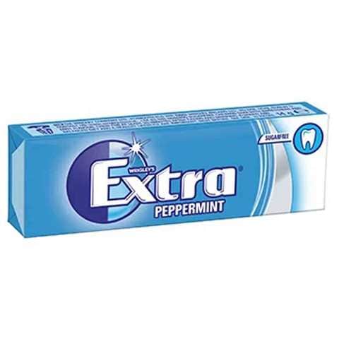 Extra Gum Pellets Peppermint Flavor Sugar Free 14 Gram