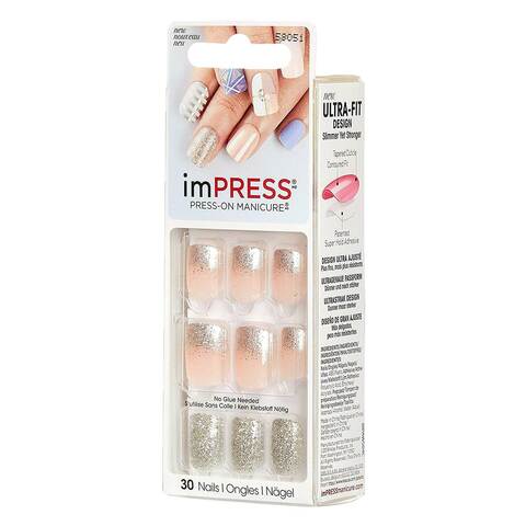 imPRESS Press-On Manicure False Nails DO11 Multicolour 30 count