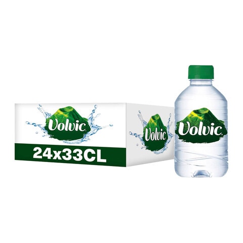 Volvic Natural Mineral Water 24 330ml