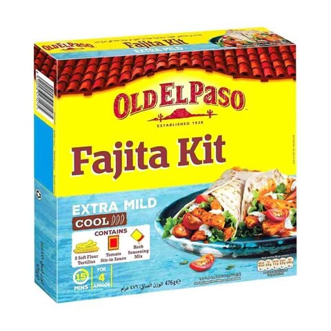 Old El Paso Ex Mild Fajita Dinne 476g