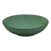 KM Forrest Stoneware Bowl Green 8inch