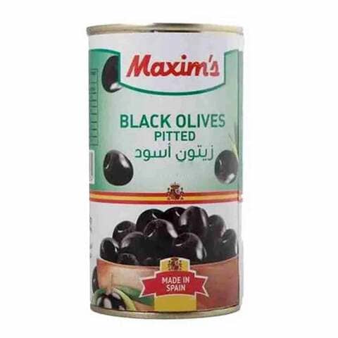 Maxim&#39;s Black Olives Whole 360 Gram