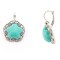 Tanos - Fashion Antiques Earring Flower Design.