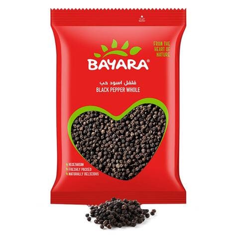 Bayara Black Pepper Whole 200g