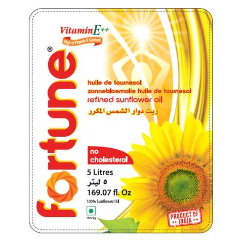 Fortune Refined Sunflower Oil 5L