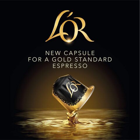 L&#39;or Espresso Satinato Intensity 6 Coffee 10 Capsules