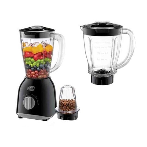 Buy Black Decker 400W 1.0L Blender with 2 x Blender Jars Grinder