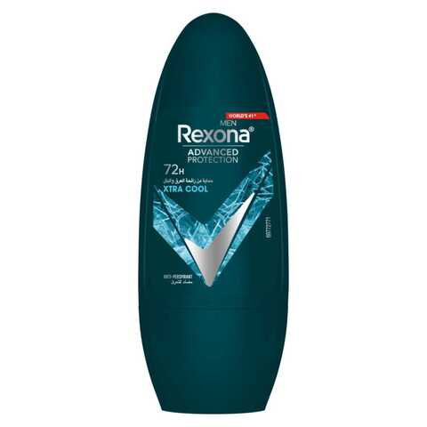 Buy Rexona Men Antiperspirant Deodorant Roll On Xtra Cool 50ml in UAE