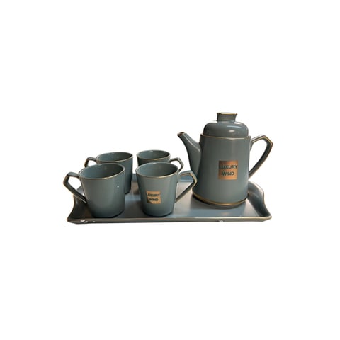 High Quality Household Light Luxury Ceramic Drinking Ware Cup Pot Living Room Tea Set