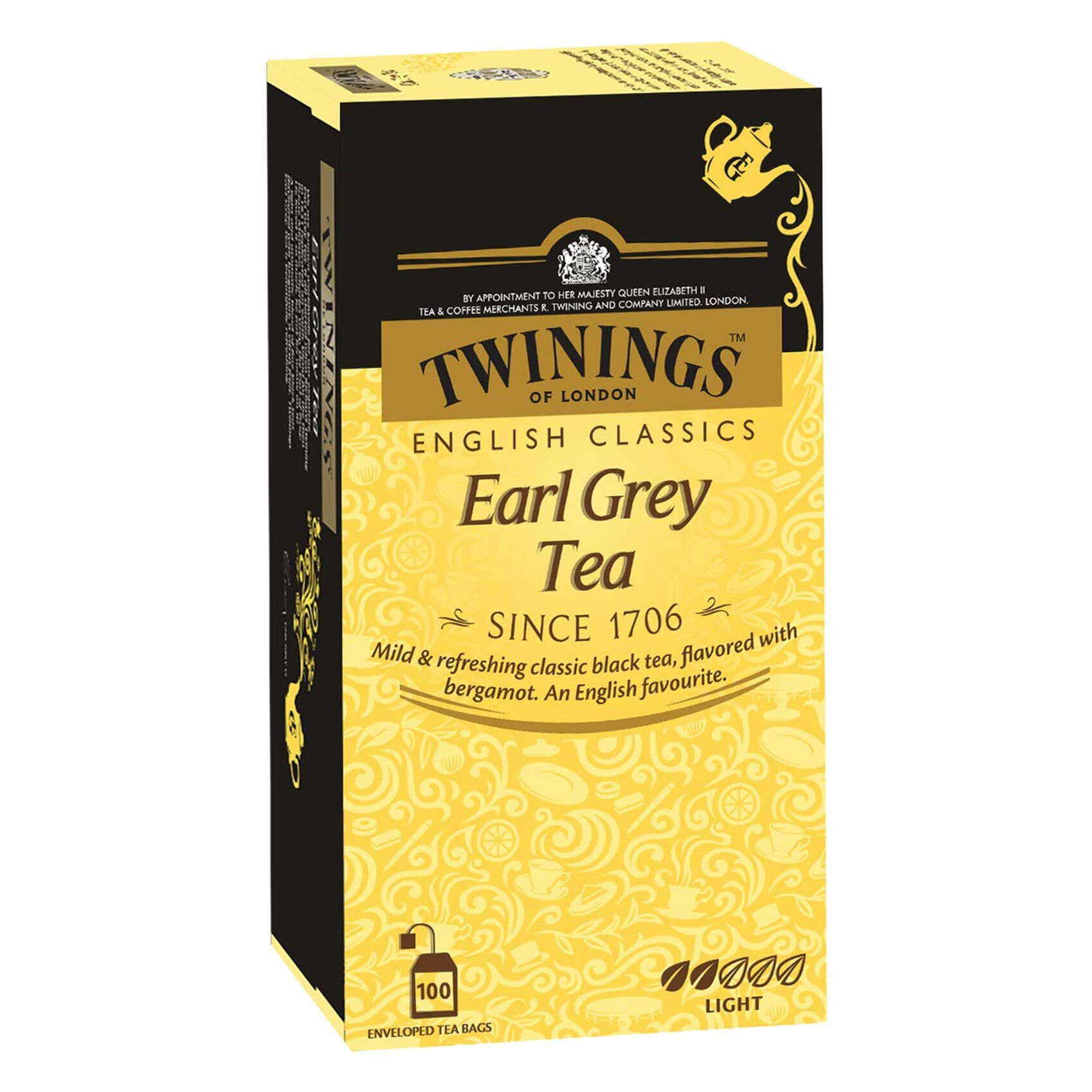 Buy Twinings Earl Grey Loose Tea 100 Tea Bags Online Shop Beverages
