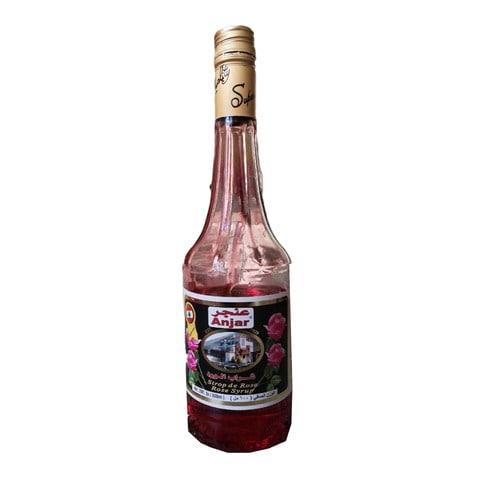 Anjar Syrup Rose Flavor 600 Ml