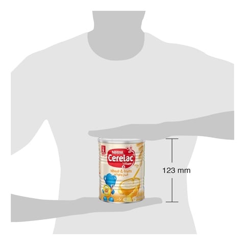 Nestle Cerelac Infant Cereals With Iron+Wheat And Fruits From 6 Months 400g